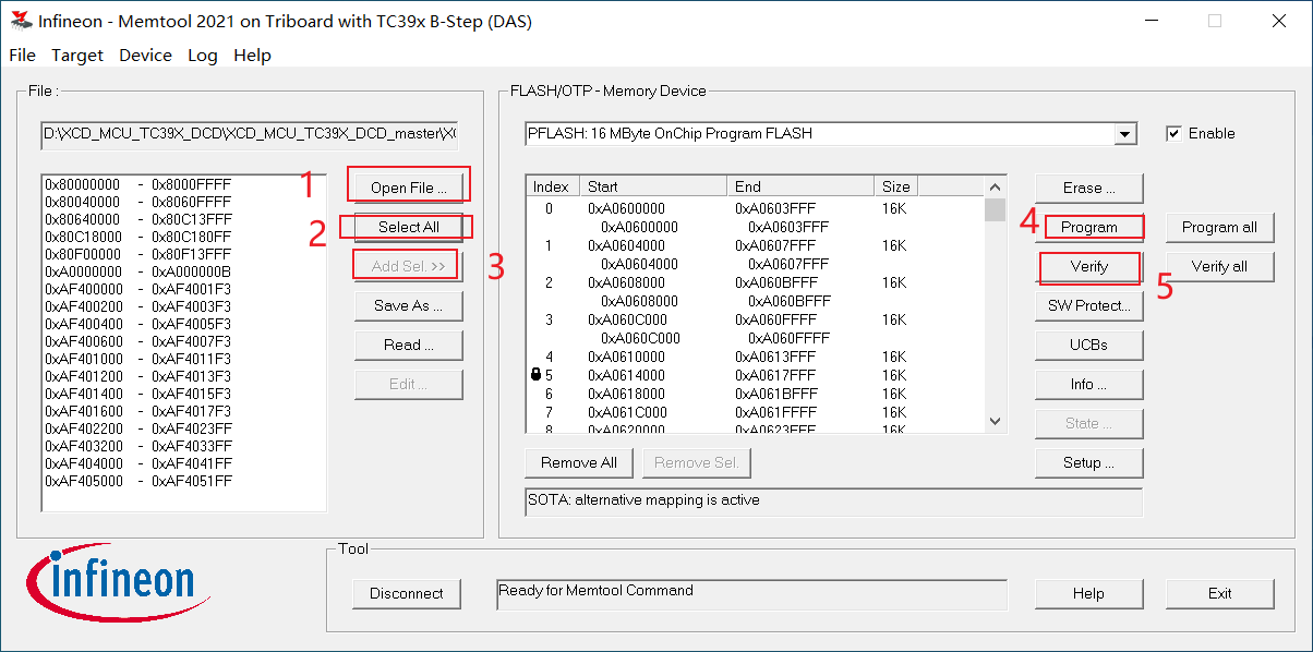 Open File/Select All/Add Sel/Program/Verify